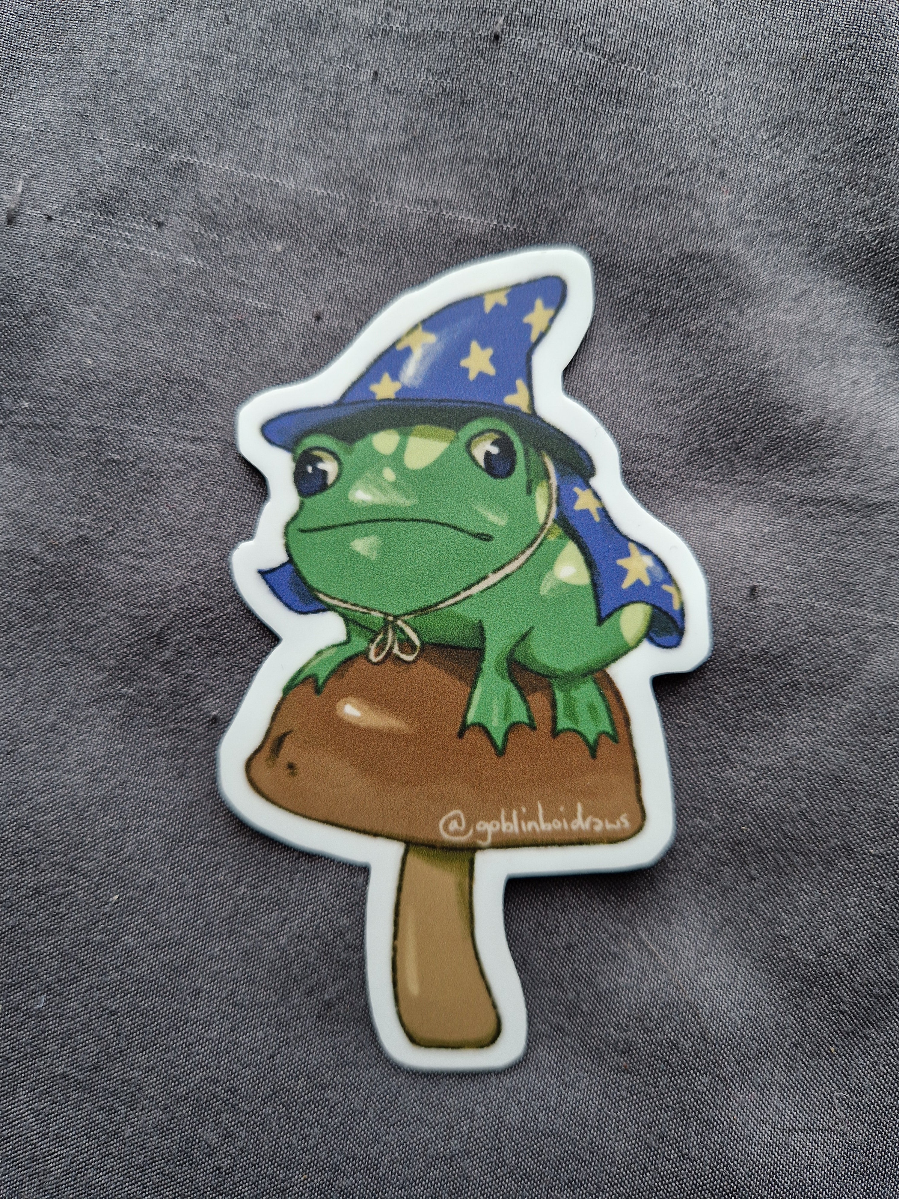 Wizard Frog - sticker
