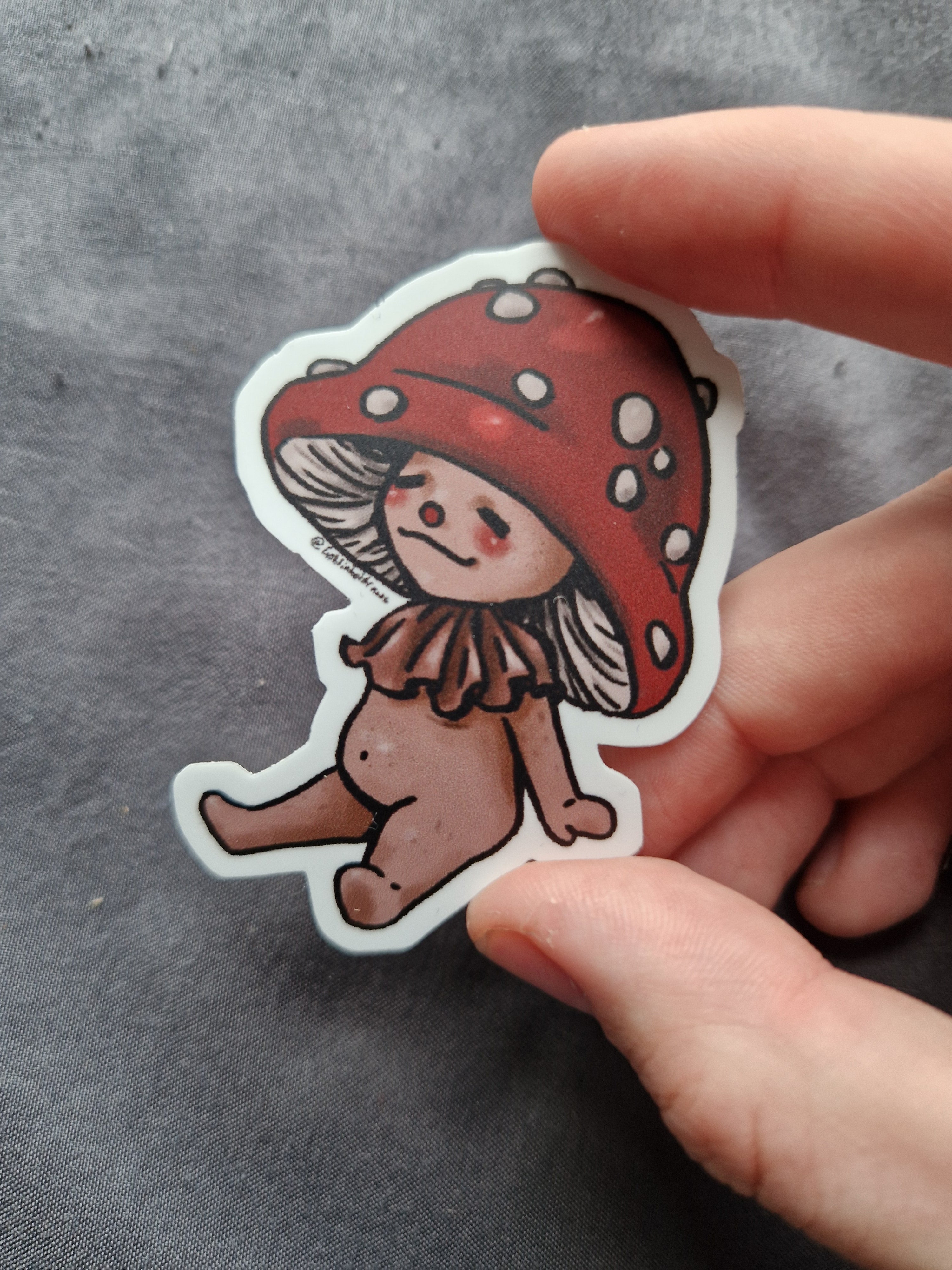 Mushy Chilling - sticker