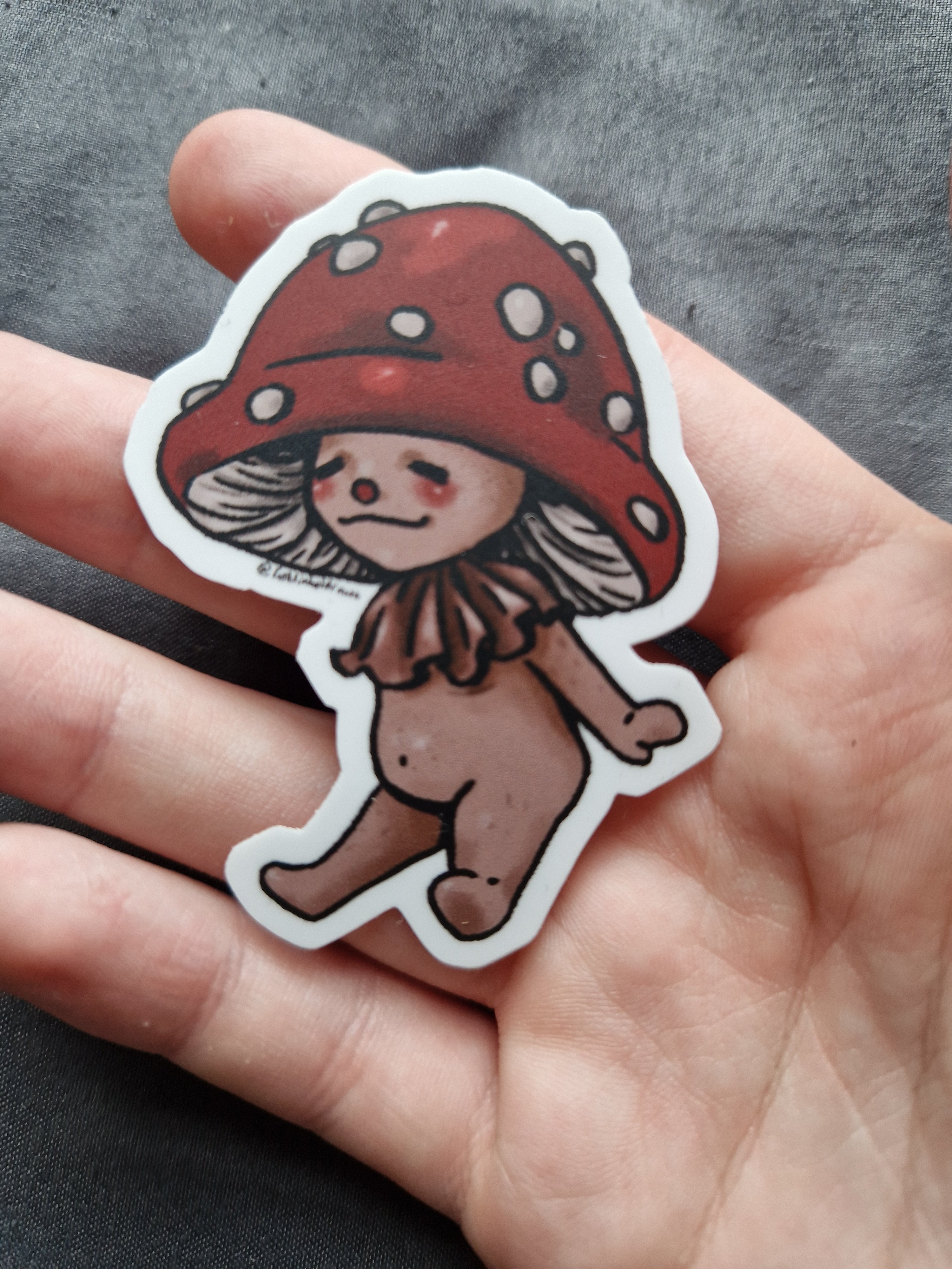 Mushy Chilling - sticker